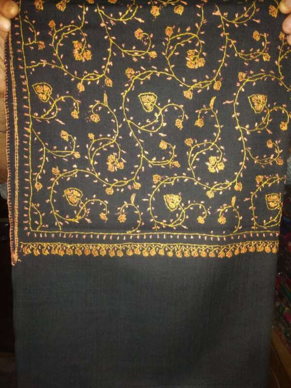 Handmade Floral Kashmiri Shawl
