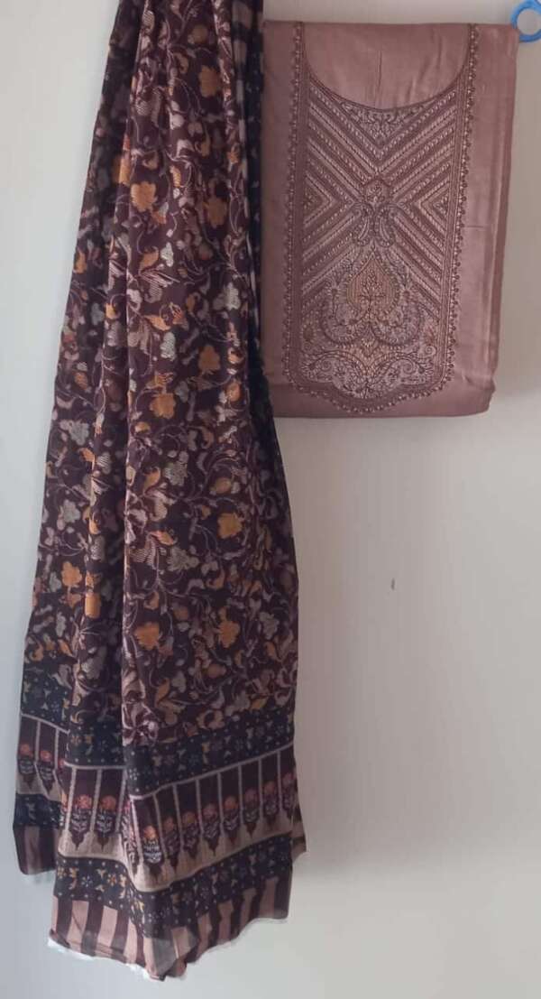 Pure Cotton Kashmiri Suit Set