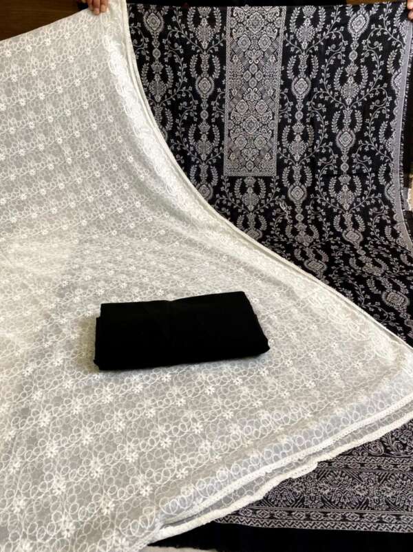 Pure Ceramic Cotton Black Suit