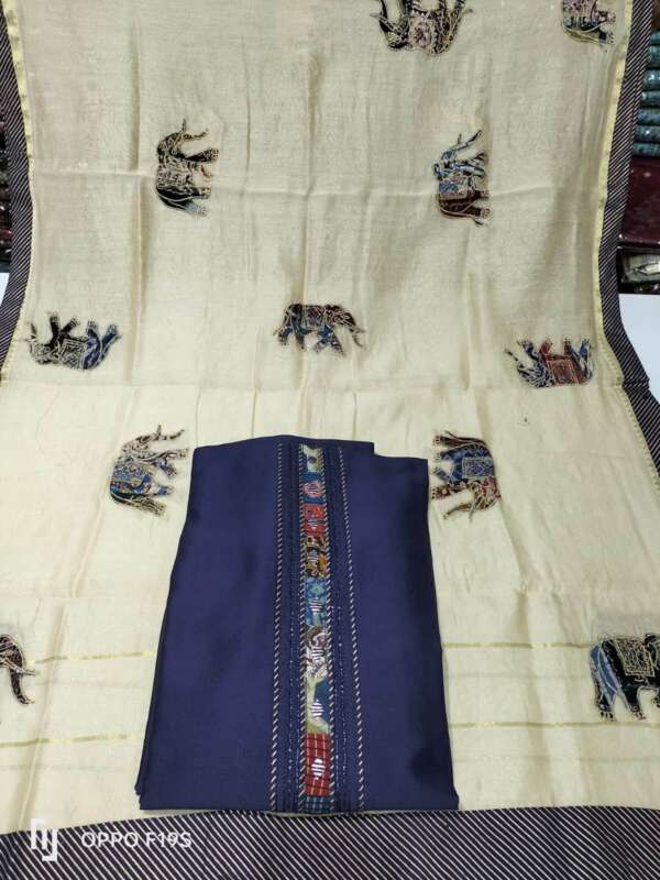 Designer Maheshwari Cotton Suit
